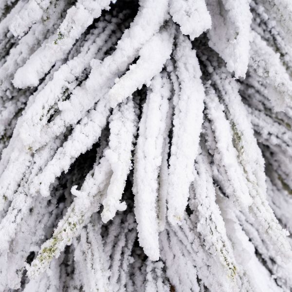 Mini Albero di Natale innevato artificiale Kambur 44 cm