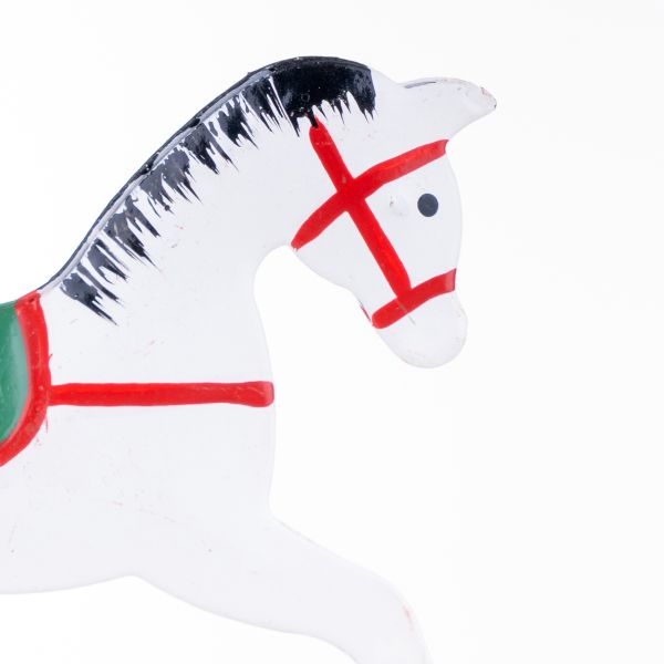 Addobbo Natalizio Cavallo a Dondolo Asher 14 cm