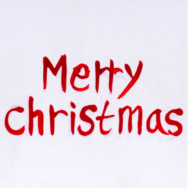 Addobbo Natalizio Cassetta Postale Merry Snow 9 cm