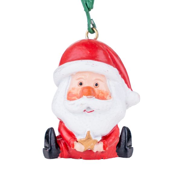 Addobbo Natalizio Paracadute Babbo Natale Wishes Traveler 18 cm