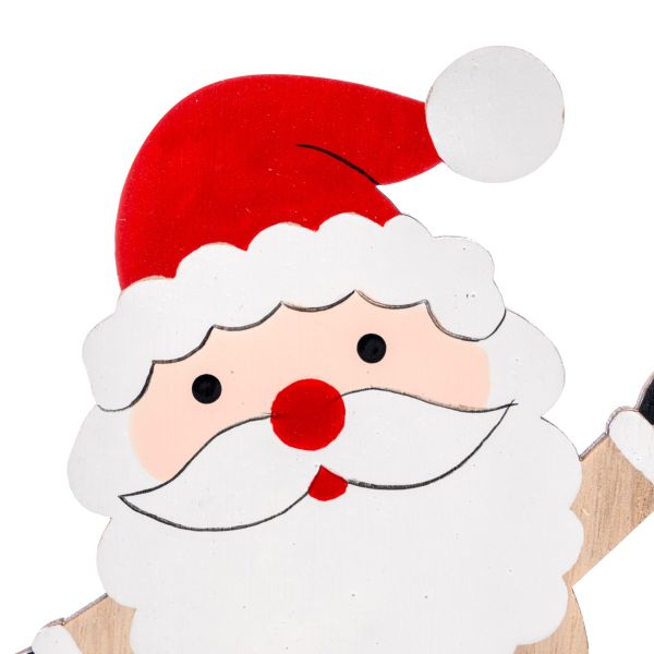 Babbo Natale e la Memoria del Saluto  15 cm