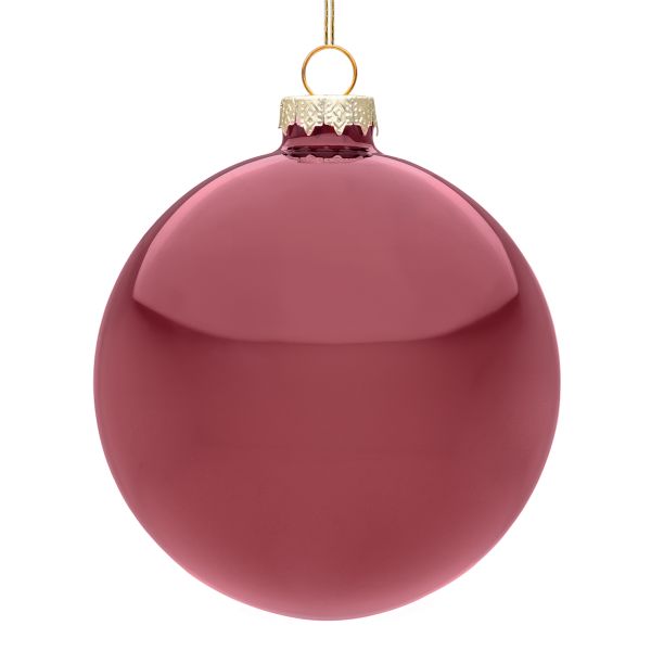 Set 4 Palline di Natale in vetro Magic Fairy Pearls 10 cm