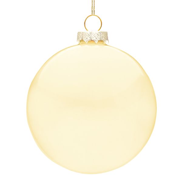 Set 4 Palline di Natale in vetro Incantesimo di Elfo 10 cm