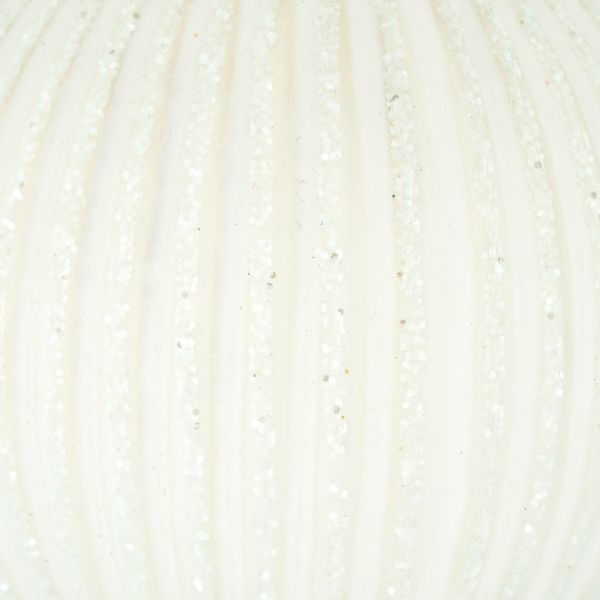 Pallina di Natale in vetro Magical Ice Treasure 8 cm