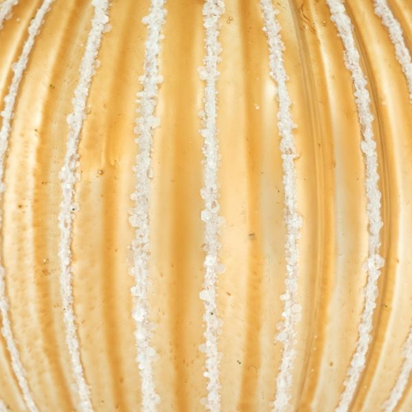 Pallina di Natale in vetro Golden Star Touch 8 cm