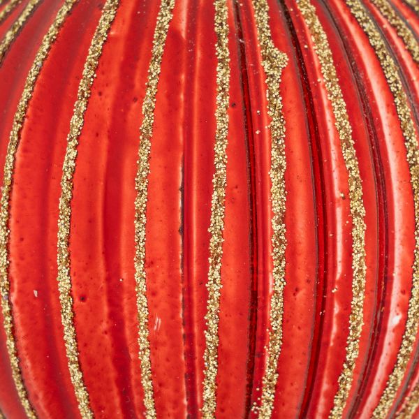 Pallina di Natale in vetro Specchio delle Brame 8 cm