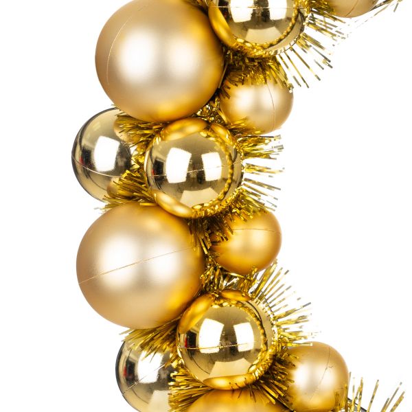 Ghirlanda Natalizia Golden Lucky Charm 36 cm