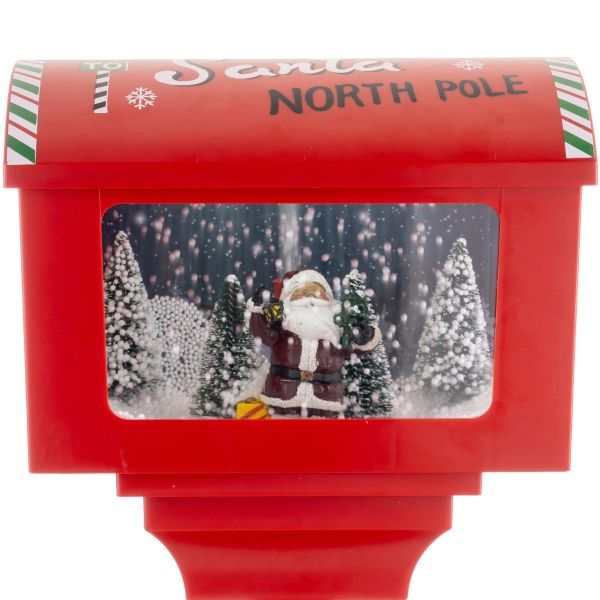 Cassetta Postale North Pole Snowfall 43 cm