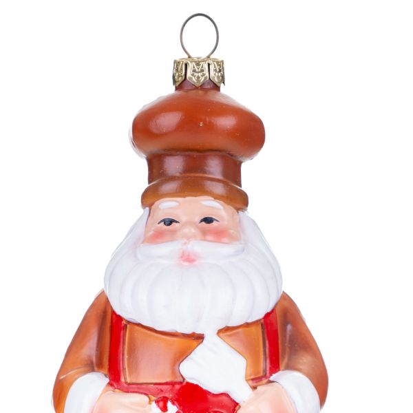 Addobbo Natalizio Santa Claus in the Kitchen 16 cm