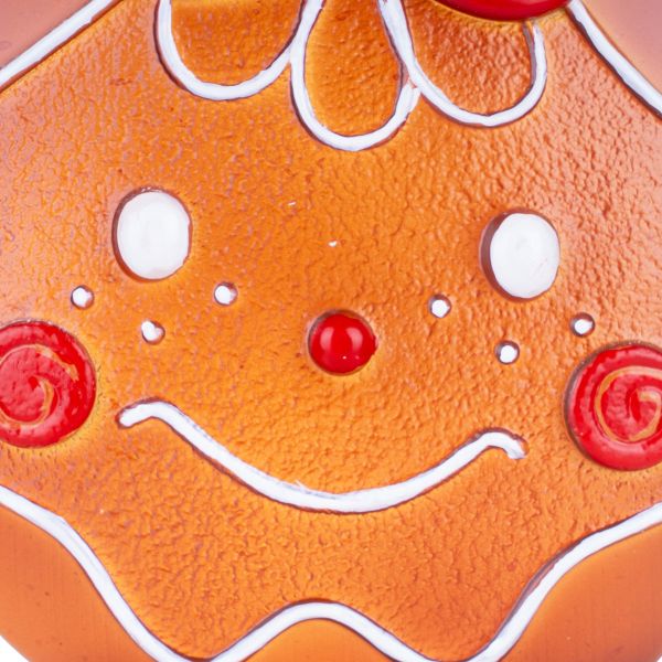 Addobbo Natalizio Lovable Gingerbread Girl Face 14 cm