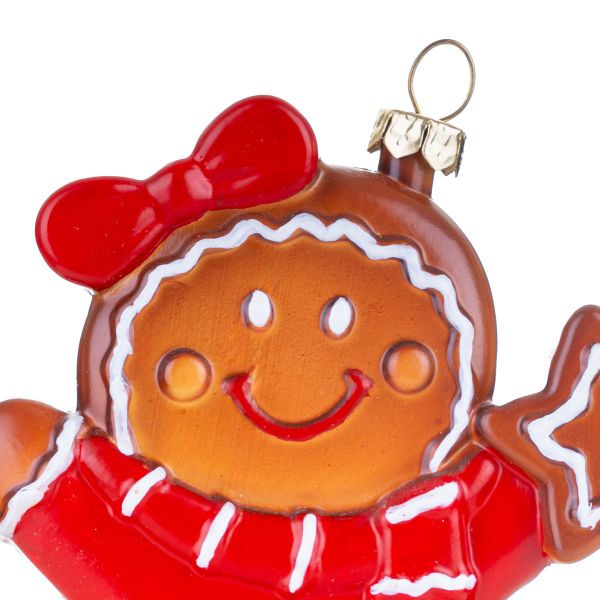 Addobbo Natalizio Star Friend Gingerbread Girl 14 cm