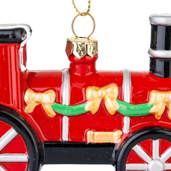 Addobbo Natalizio Dream Wedding Locomotive 10 cm
