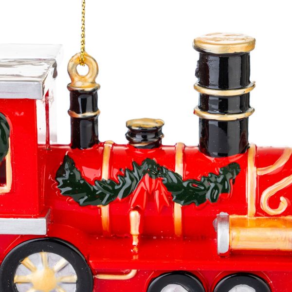 Addobbo Natalizio Black Asteroid Locomotive 12 cm