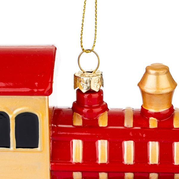 Addobbo Natalizio Magical Engine Locomotive 13 cm