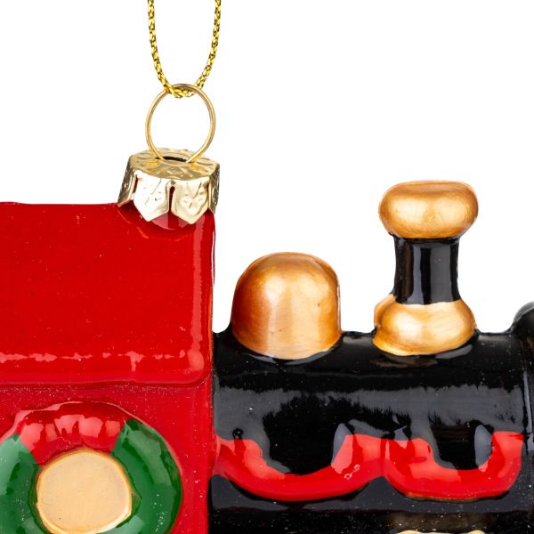 Addobbo Natalizio Nataland Forest Locomotive 10 cm
