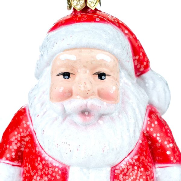 Addobbo Natalizio Babbo Natale alla Ricerca del Tesoro 13 cm