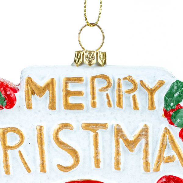 Addobbo Natalizio Elven Christmas Greetings 12 cm