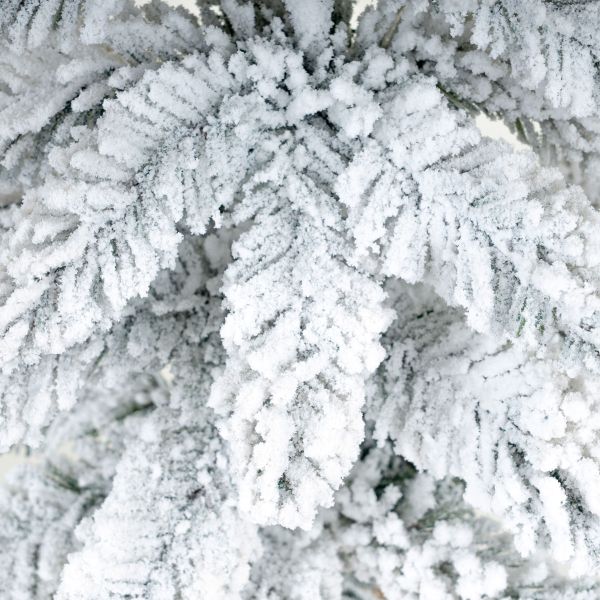 Mini Albero di Natale innevato artificiale Alpet 48 cm