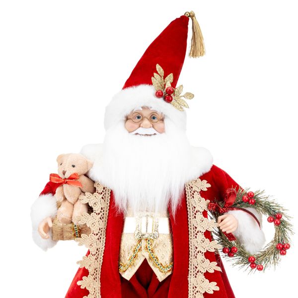 Babbo Natale e lo Spettacolo degli Orsi 45 cm