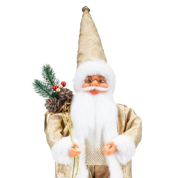Babbo Natale e la Danza della Stella Dorata 62 cm