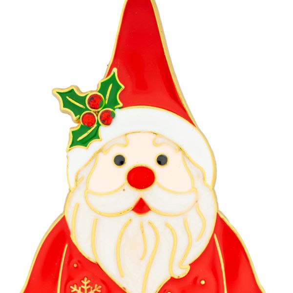 Addobbo Natalizio Babbo Natale Ready for Christmas 9 cm