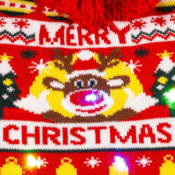 Cappello invernale natalizio per bambino Christmas Waiting
