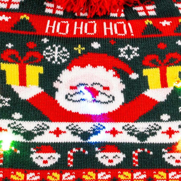 Cappello invernale natalizio per bambino Richiamo di Santa