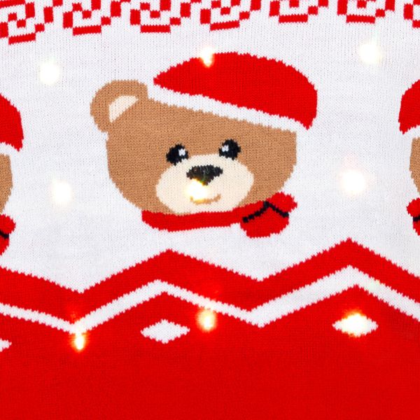 Maglione Natalizio per bambini Orsetti Abbracciatutti-3/4 Anni