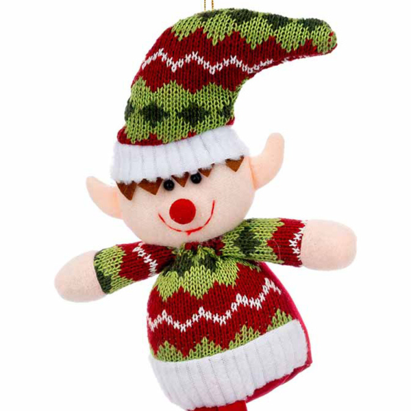Addobbo Natalizio Elfo Heart Christmas Painter 28 cm